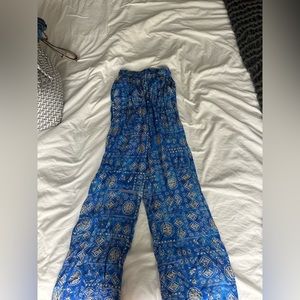 WIDE LEG COULISSE PANTS